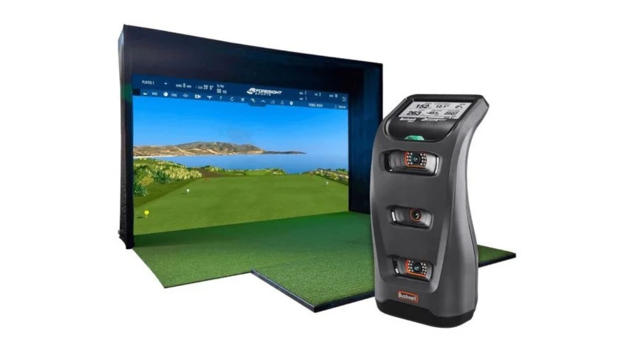 indoor golf simulator trackman