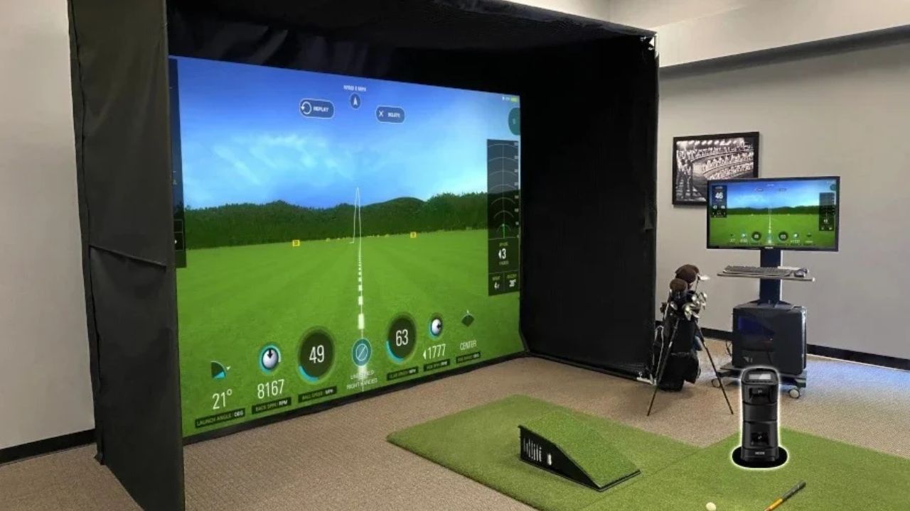 cheap indoor golf simulator