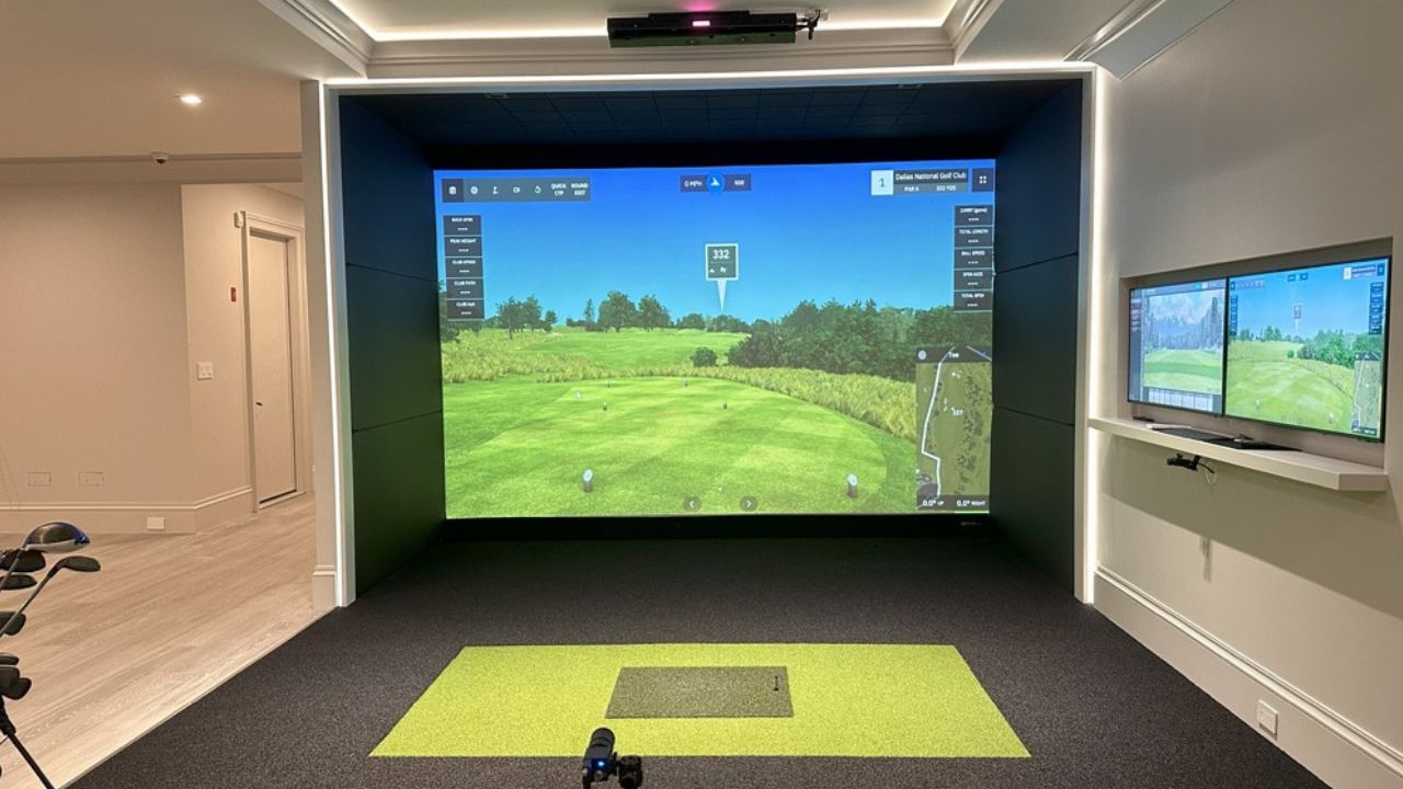 diy indoor golf simulator