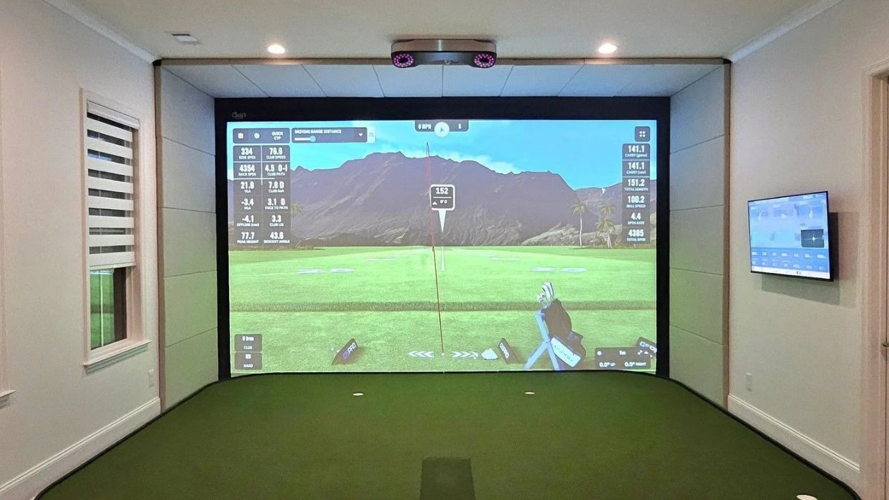 indoor golf simulation software